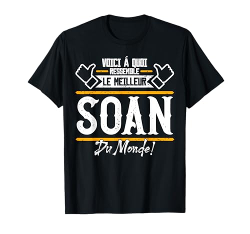 Photo de Soan | Voici á quoi ressemble Le meilleur du Monde T-Shirt