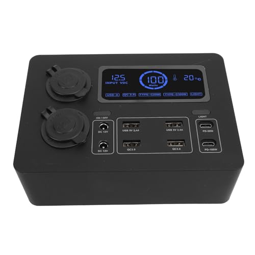 Cargador multidispositivo ligero portátil doce voltios con chasis compacto para mini power box