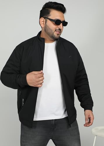 Image of ELLIPSE Nylon Full Sleeve Oversized Men's Winter Jacket | Winter Wear Oversized Jacket For Men's