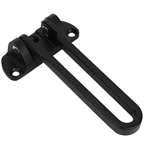 Image of Security Door, Stainless Steel Padlock Hasp, AntiTheft Gate Lock Buckle Security Guard Door Lock with Screws for, Hardware Hasps (#1)