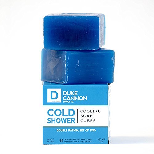 Duke Cannon Cold Shower Cooling Soap Cubes, 7 Ounce