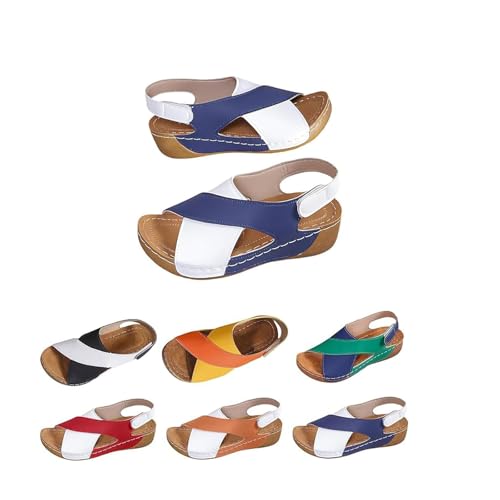 Ultra Comfortable Orthopedic Sandals,2025 New Women's Sandals Leather Orthopedic Shoes Sports