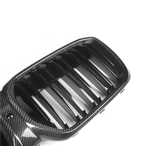 Grille de rein double latte carbone pour changer calandre BMW iX3 - 5
