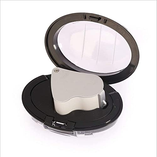 Loupe avec lumière LED pour inspecter les bijoux et lire l'écran