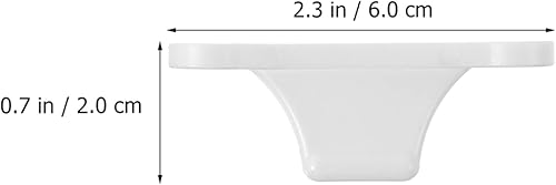 Miniatura 2 de Kit de 2 pares de retenedores de puerta en forma de T, tope de puerta, tope de puerta, tope de puerta, limitadores de tapón de nailon para cámper,