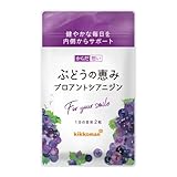 キッコーマン からだ想い ぶどうの恵み プロアントシアニジン ポリフェノール 60粒 1袋 ポリフェノールの王様