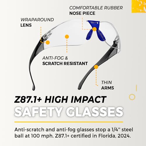 TradeSmart All-in-One Shooting Ear Protection - Comfort+ NRR 28 Earmuffs, Glasses & Earplugs + Carry Case - Thumbnail 4