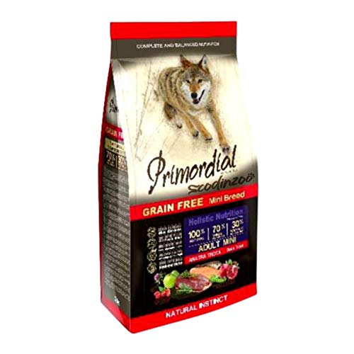 Primordial Croquettes Grain Free Canard et Truite Mini 6 kg