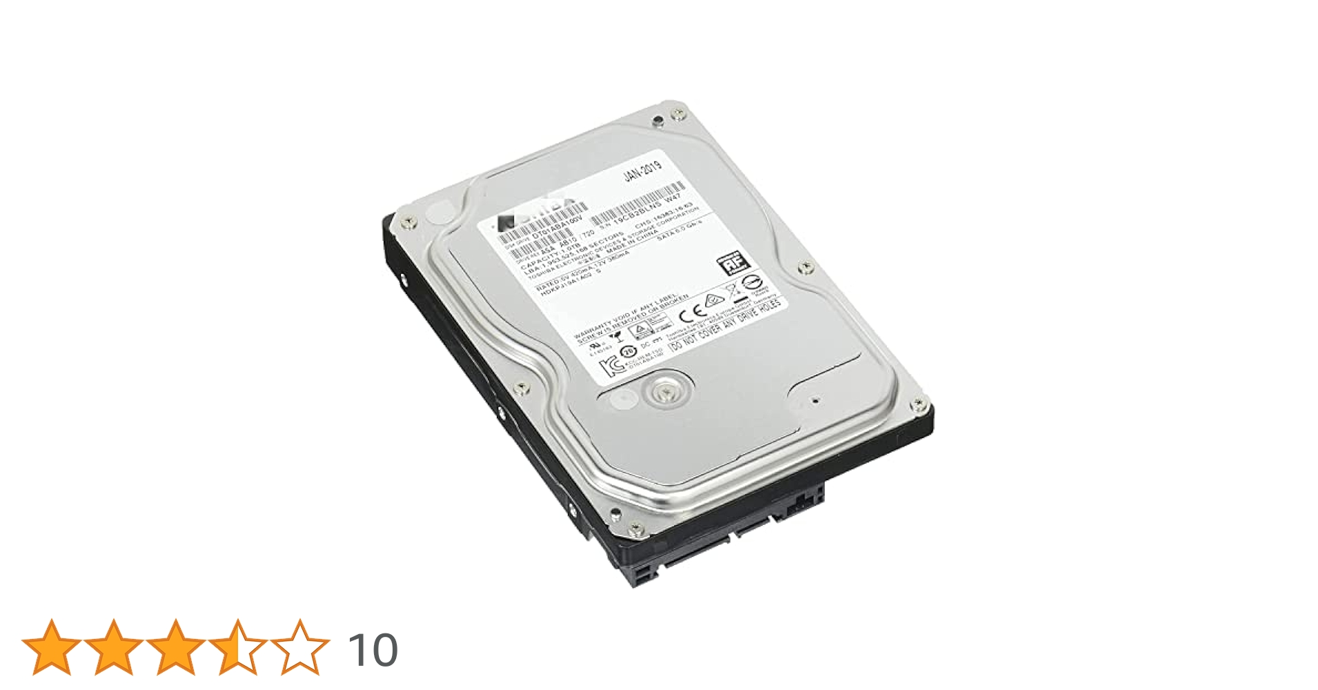 東芝 DT01ABA300V 3TB 3.5インチ内蔵HDD 500時間以下 Amazon | 東芝 内蔵HDD 3.5インチ 3TB 監視カメラモデル