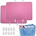 Yewaii 2pcs Bogg Bag Divider Tray X Large - Pink Bench Bag Organizer Insert