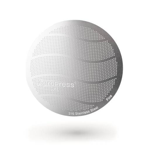 AeroPress XL 316 Stainless Steel Reusable Filter, Durable Metal Coffee Filter, Sustainable...