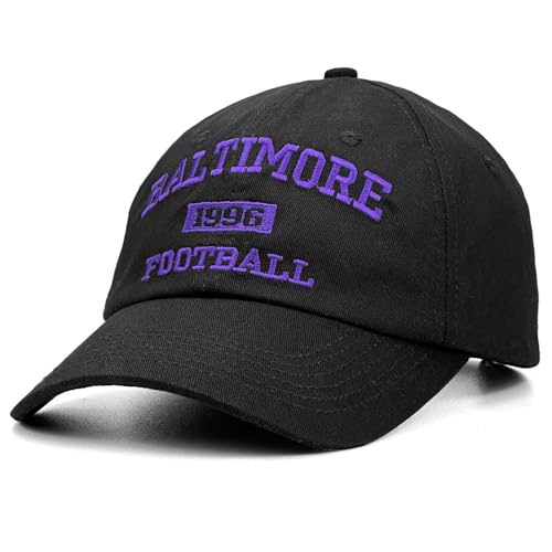 Image of Sport hat Trucker Hat for Men Women Classic Football Fans US Cities Mesh Adjustable Embroidered Baseball Cap