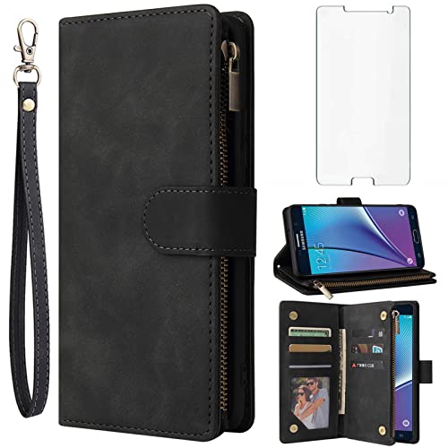 Coque Samsung Galaxy Note 5 portefeuille pour éviter de briser votre écran et perdre vos cartes