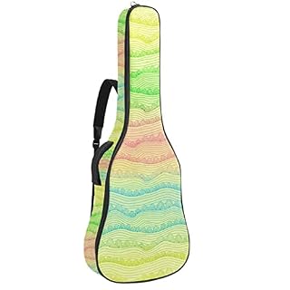 Housse de protection en éponge épaisse imperméable pour guitare acoustique électrique basse classique, Multicolore 10… - Les Beatles, Paul McCartney, John Lennon, RIngo Starr, George Harrison