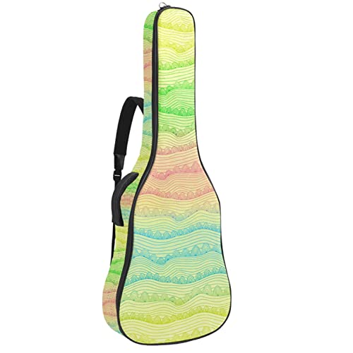 Housse de protection en éponge épaisse imperméable pour guitare acoustique électrique basse classique, Multicolore 10… - Les Beatles, Paul McCartney, John Lennon, RIngo Starr, George Harrison Housse de protection en éponge épaisse imperméable pour guitare acoustique électrique basse classique, Multicolore 10…