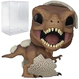 POP Jurassic Park Hatchling: Tyrannosaurus - T. Rex Hatchling Funko Vinyl Figure (Bundled with Compatible Box Protector Case), Multicolor, 3.75 inches