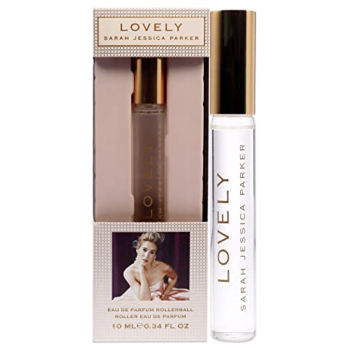 Lovely by SJP – Sweet, Floral, Musky Amber Woody Eau De Parfum Spray Fragrance for Women – With Notes of Mandarin, Bergamot, Apple, and Cedarwood – Intense, Long Lasting Scent – 0.34 oz