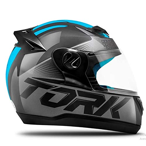 Pro Tork Capacete Evolution G7 58 Preto/Azul