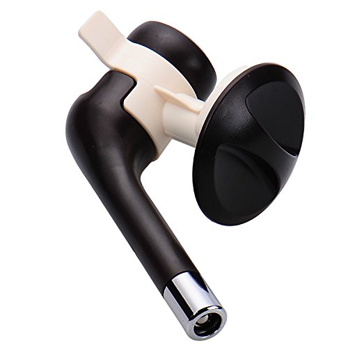 SmileyEU Pet Cat Dog Puppy Portable Drinking Kit Hanging Water Dispenser Fountain Water Bottle Head Black