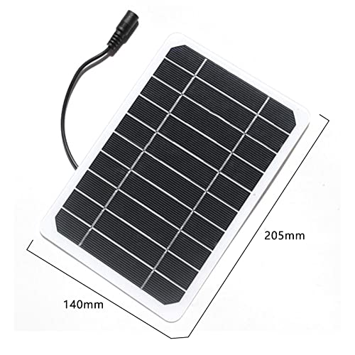 Solar Panel,6W 5V Outdoor Solar Panel,Mini Solar Panel With Built-In Voltage Stabilization System For Smart Phone Camping Lanterns Small Fans Monitor #TOP2