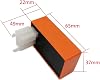 Caja CDI AC de 6 Pines para Motor Vertical CG 50 125 150 200 250cc ATV Moto de Cross 3
