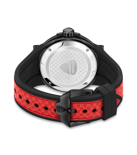 Ducati Silicone Analog Black Dial Men's Watch-Dtwgn2018904 - Image 3