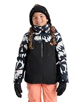 Roxy Snow Jacket Galaxy Girl Jacket Girl's Black 16