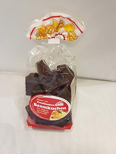 Friedländers Baumkuchenspitzen mit Orangengeschmack Zartbitter 150g Cover