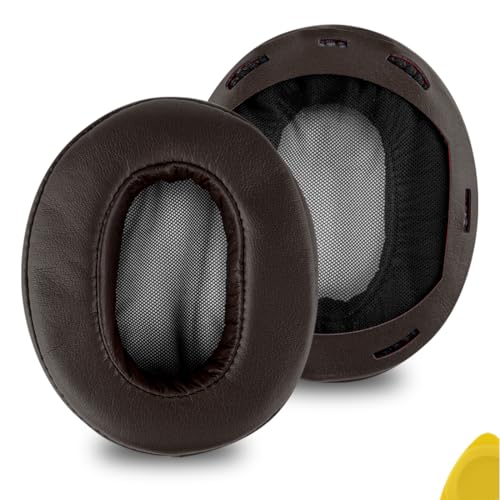 Coussinets Sony MDR-1A Geekria marron pour télétravail au calme