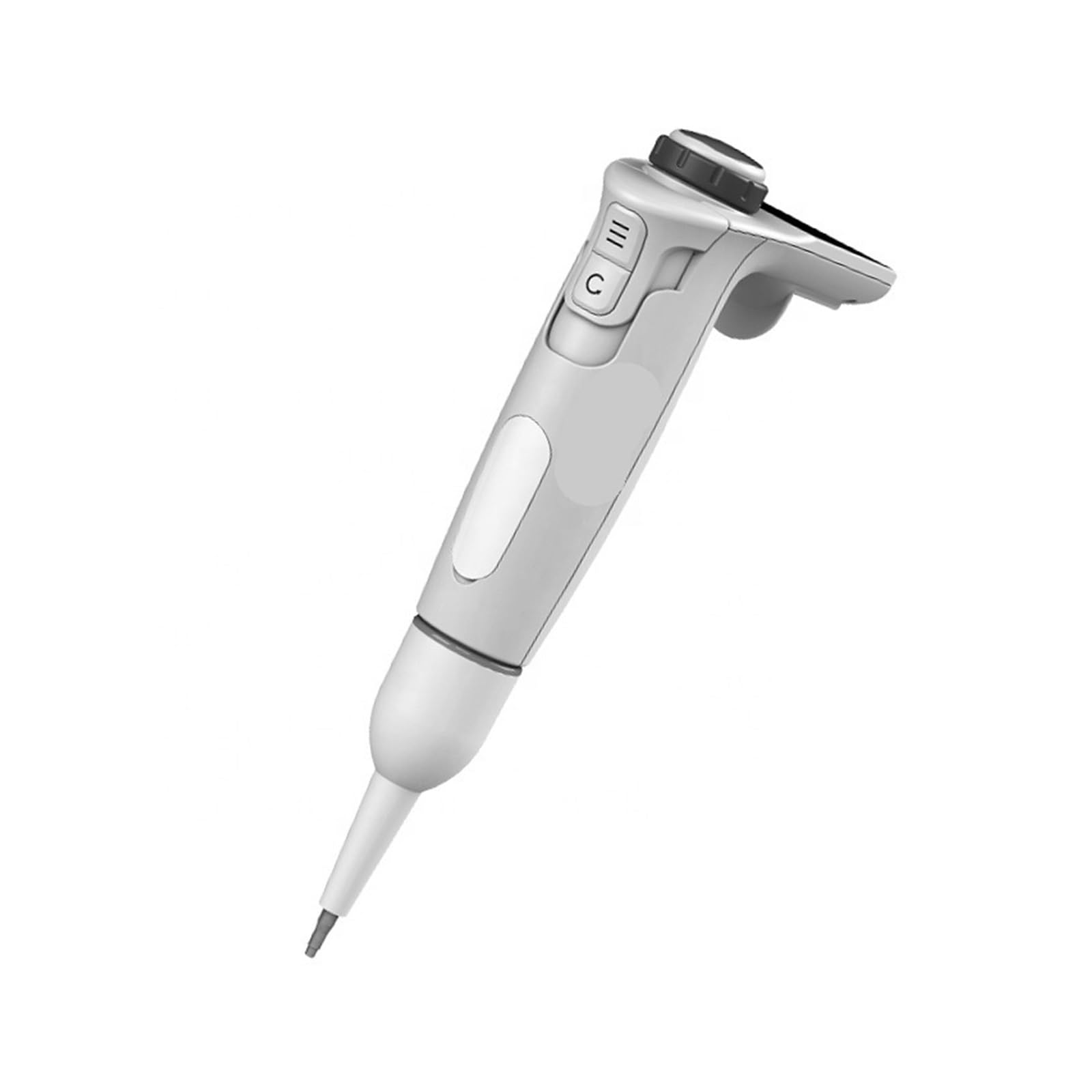 Micropipeta electrónica de un solo canal, volumen ajustable de 1 a 10 ml, alta precisión para transferencia de líquidos en investigación y laboratorios clínicos