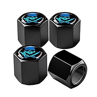 Bouchon Valve De Roue (x4) Drapeau Usa Americain Auto Mot