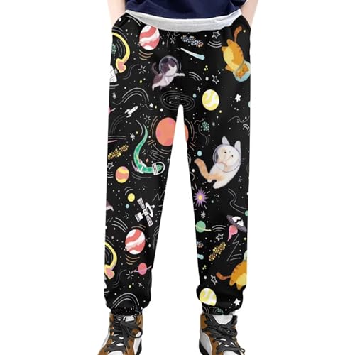 DISNIMO Kids Sport Jogger Sweatpants 4-15 Years Boys Casual Athletic Active Pants with Pockets2