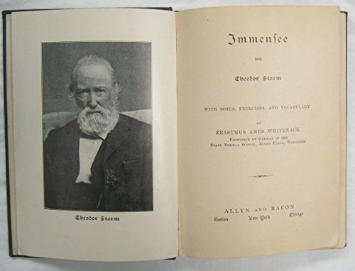 Immensee von Theodor Storm with Notes, Exercise... [German] B001BWZYIO Book Cover