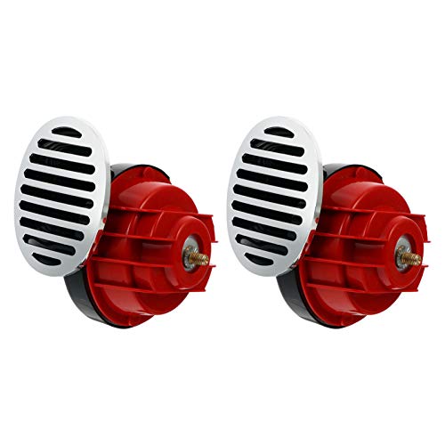 FAVOMOTO 1 par Buzina de Trem Caminhões Alto Buzinas De Ar Elétrico Buzina Caracol Carro Buzina de T