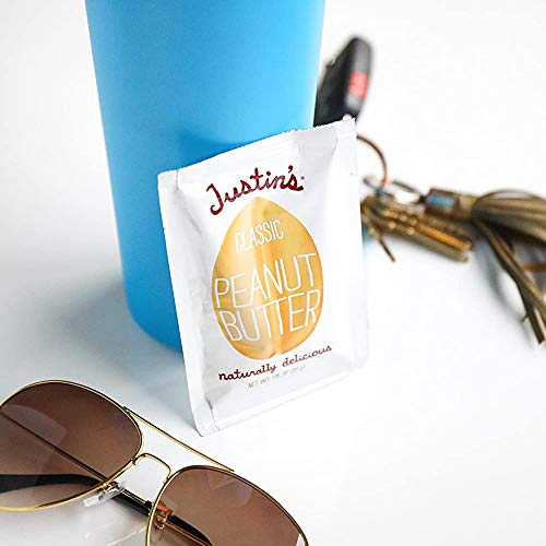 Image of Justins Classic Peanut Butter Singles, 1.15 OZ, (Package May Vary) (Pack of 2)