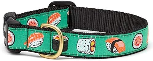 Up Country Sushi Dog Collar (Small (9 to 15 inches) 5/8 inch Narrow Width)