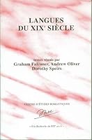 Langues du XIXe siècle 0772789053 Book Cover