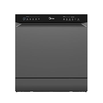 Lava Louças 8 Serviços Cinza Touch Plus Midea 127V