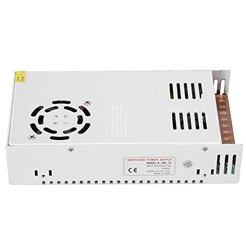 Image of Switching Power Supply LED Driver DC Converter Regulated Transformer for LED Strip Lights CCTV and Electronics(S-480-12（12V /40A /480W） AC110 /220V±15%)