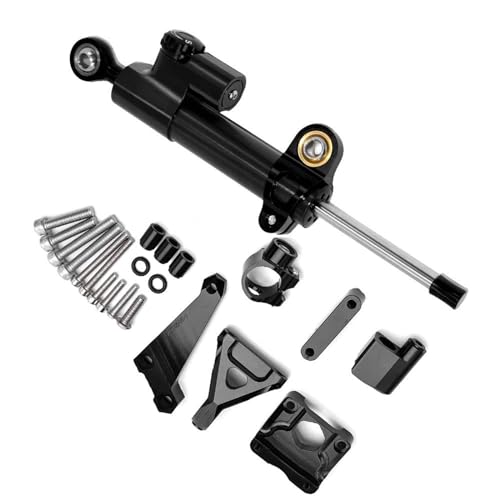 Support d'amortisseur direction Kawasaki Z300 aluminium usiné robuste