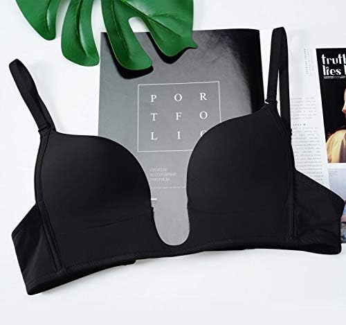 JOATEAY Women's Deep Plunge Bra Sexy Convertible Low Cut Wireless Light Padded Bra Cleavage Enhancer - Image 7