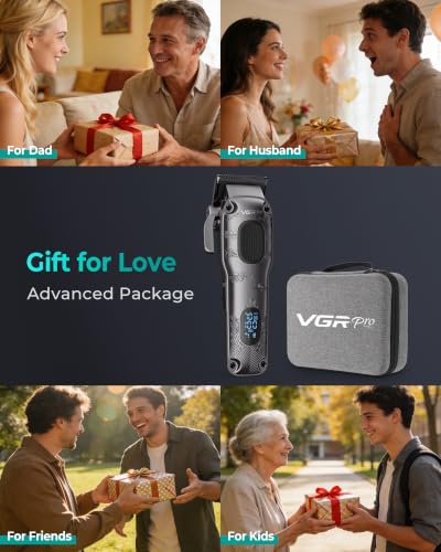 Image of VGRPRO Hair Clippers for Men Professional, Cordless & Corded Barber Clipper