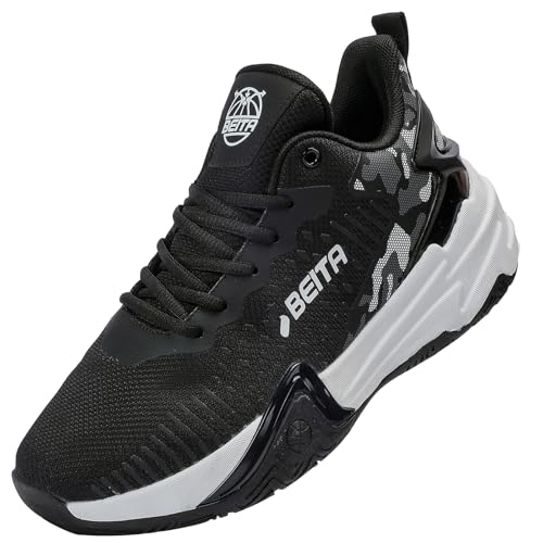 Image of Beita Basketball Shoes for Men High Upper Fashion Sneakers Streetball Breathable Sports Shoes Cushioning Anti Slip