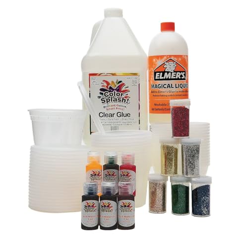 DIY Glitter Slime Making Easy Pack