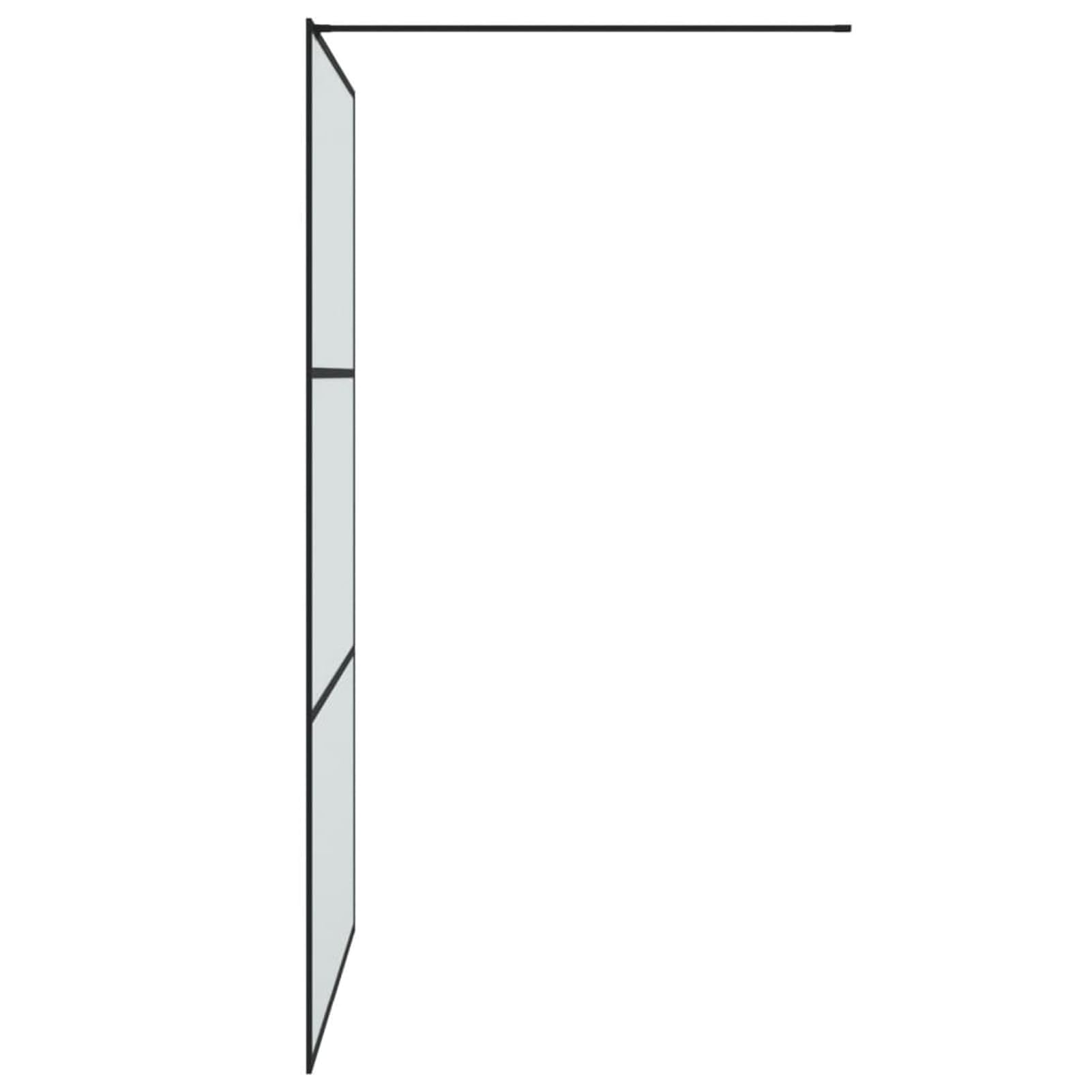 Parete Doccia Walk in 115x195 cm Vetro Smerigliato ESG,Parete per Doccia Walk-in,Parete Doccia,Componenti Doccia,Pareti Doccia-152113