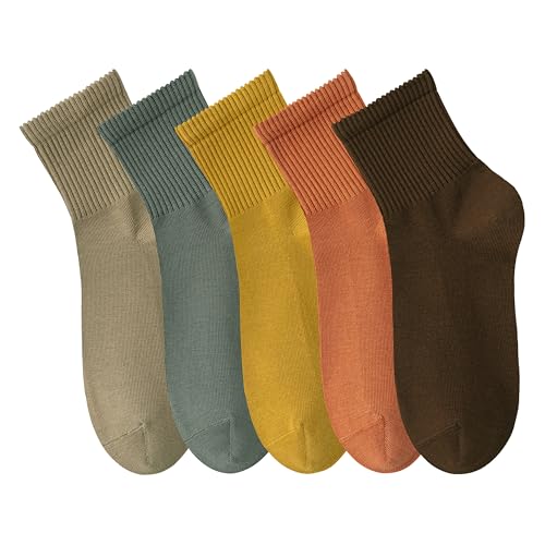 Image of Womens Cotton Anti-Pilling Quarter Crew Socks | Moisture-wicking, Odor-control, Lightweight, Office /gym, 7-pair, US 6-10
