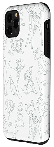 Coque iPhone 11 Pro Max Disney Simba Dumbo imprimé intégral pour smartphone - 2