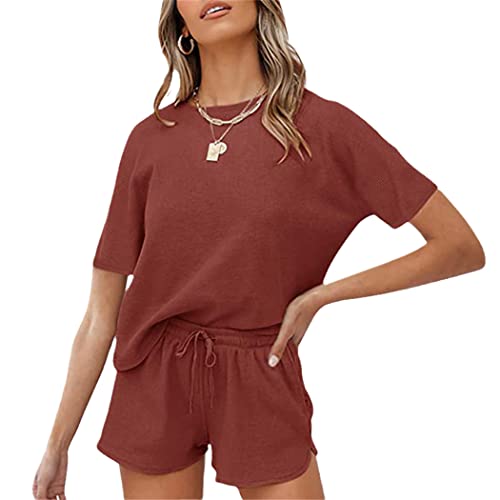Ensemble sport manches courtes à nervures verticales stretch élastique taille M