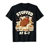 Turkey Says Six Seven Funny Thanksgiving 6 7 Meme T-Shirt
