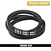 uxcell A37 1/2 Classic Wrapped V-Belt, 39